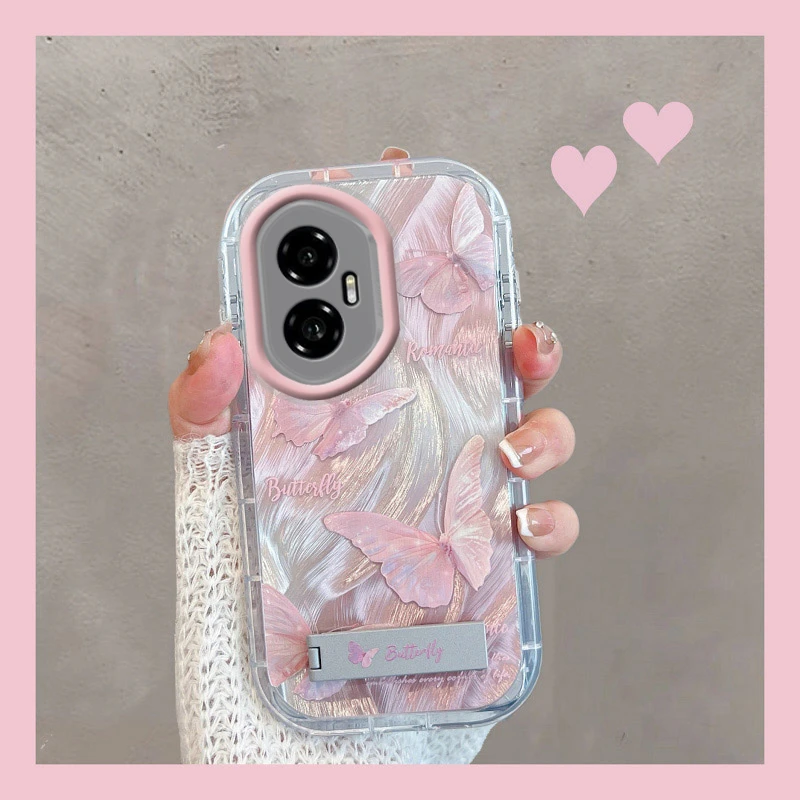 适用华为荣耀300手机壳300pro新款amm-an00带支架ultra女全包防摔