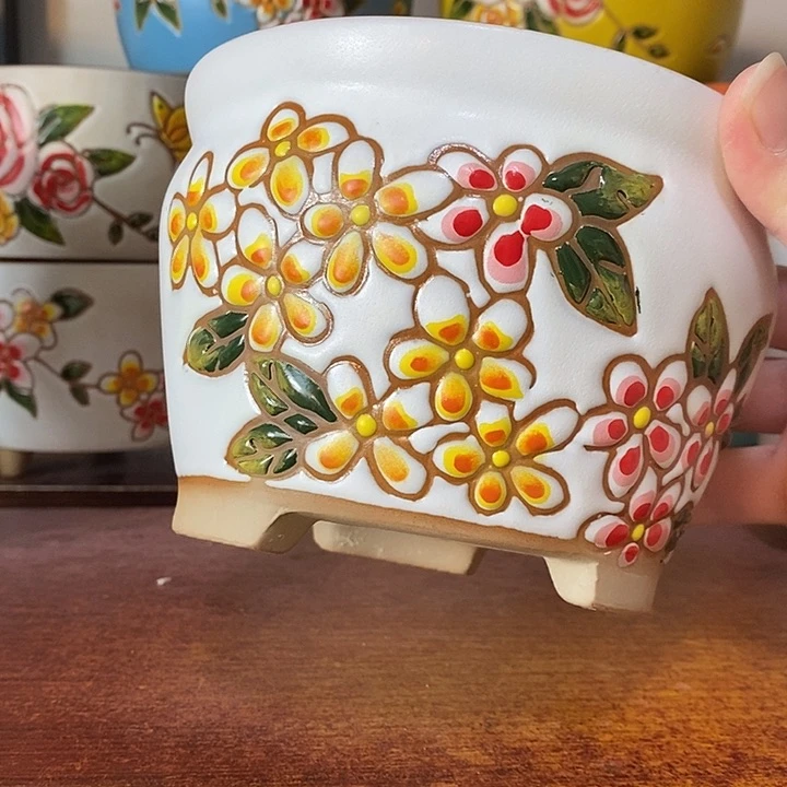 外14内13高10.5左右，纯手工制作，一单包邮