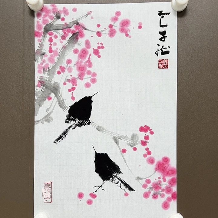 国画郭千龙  手绘原创