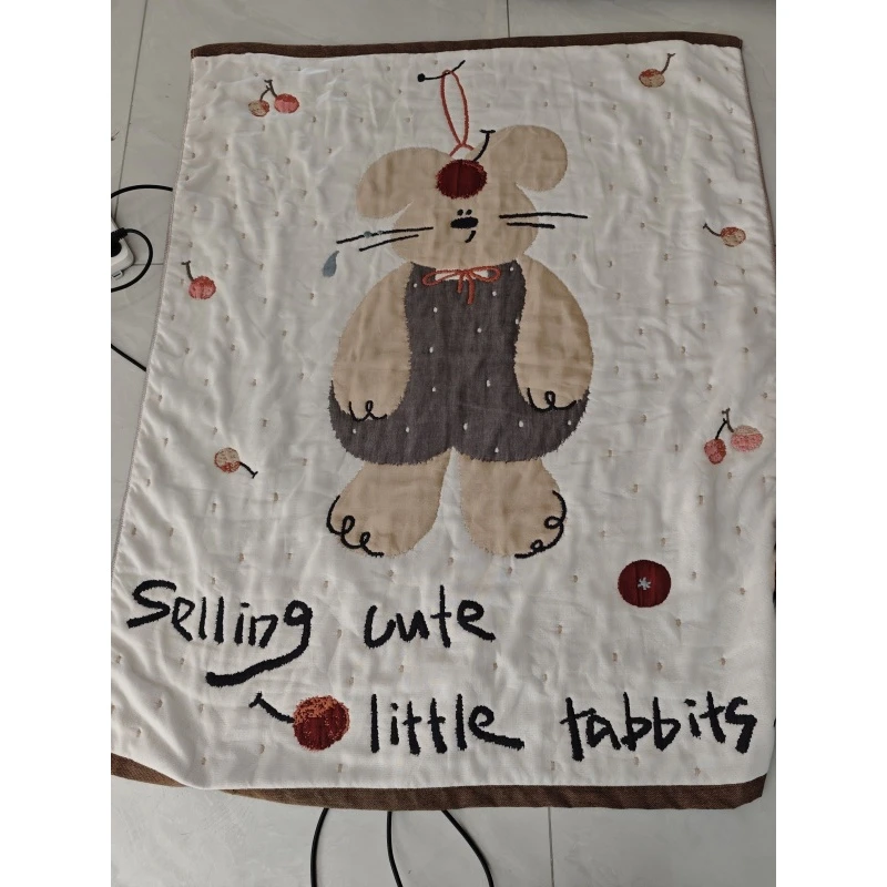 【京会社】多层纱布面包被120*150cm卖萌兔系列不挑花色介意勿拍