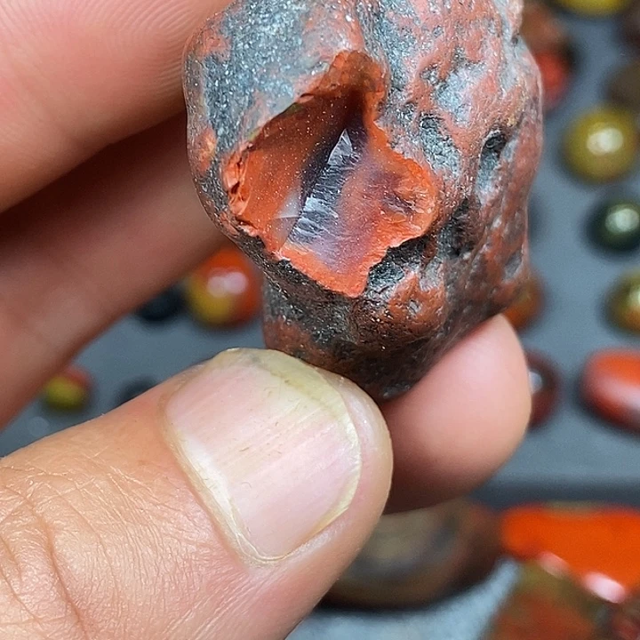 未镶嵌南红玛瑙挂件
