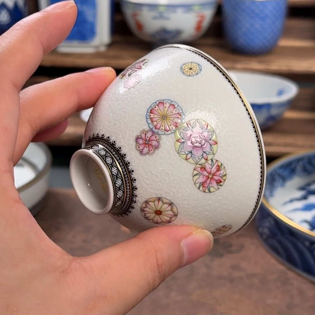 纯手工手绘陶瓷茶具