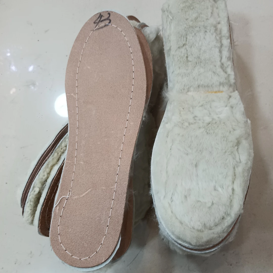 新疆小代皮鞋,羊毛,真皮鞋垫子,1单2双