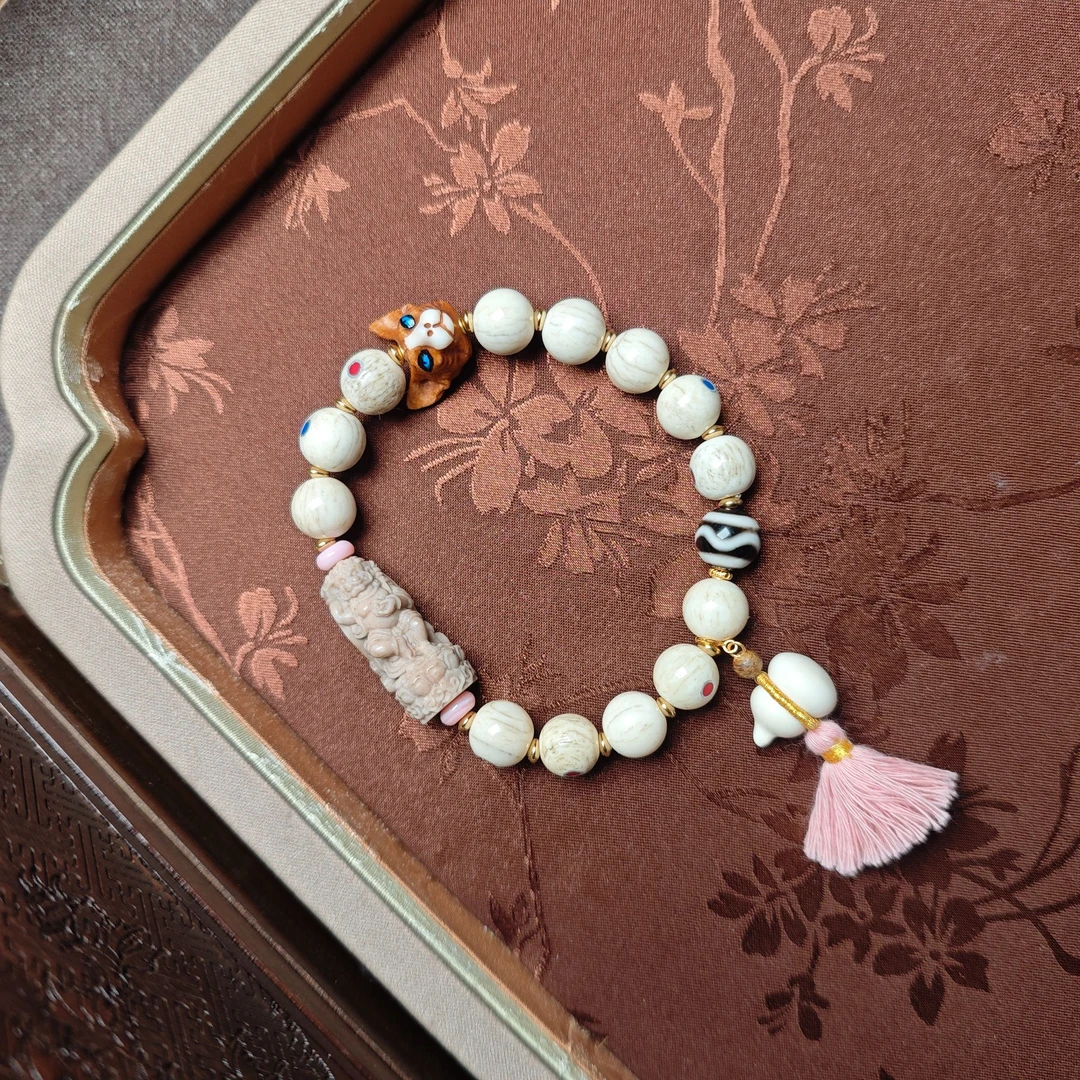 925银银制品 左边婷姐丨S925银手串（B1638) （吊坠多样性发）