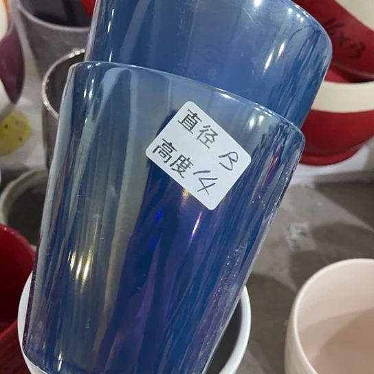 多肉绿植陶瓷花盆9.9包邮，有孔