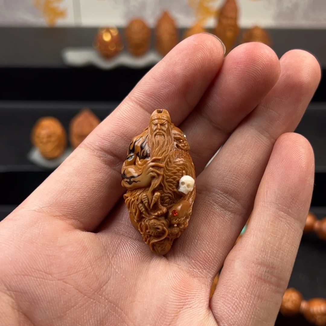 手串/手链橄榄核御龙关公