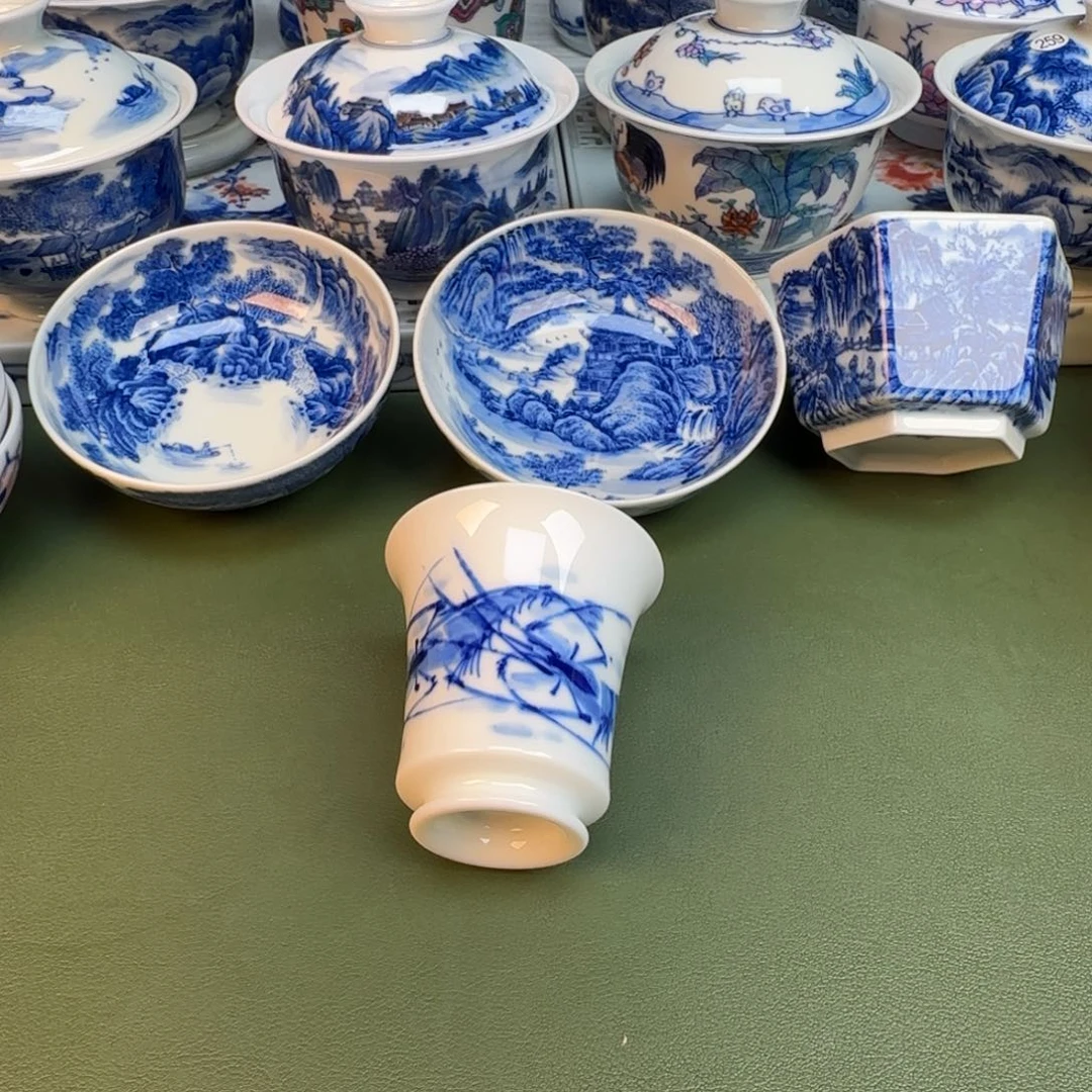 陶纯手工纯手绘茶具306