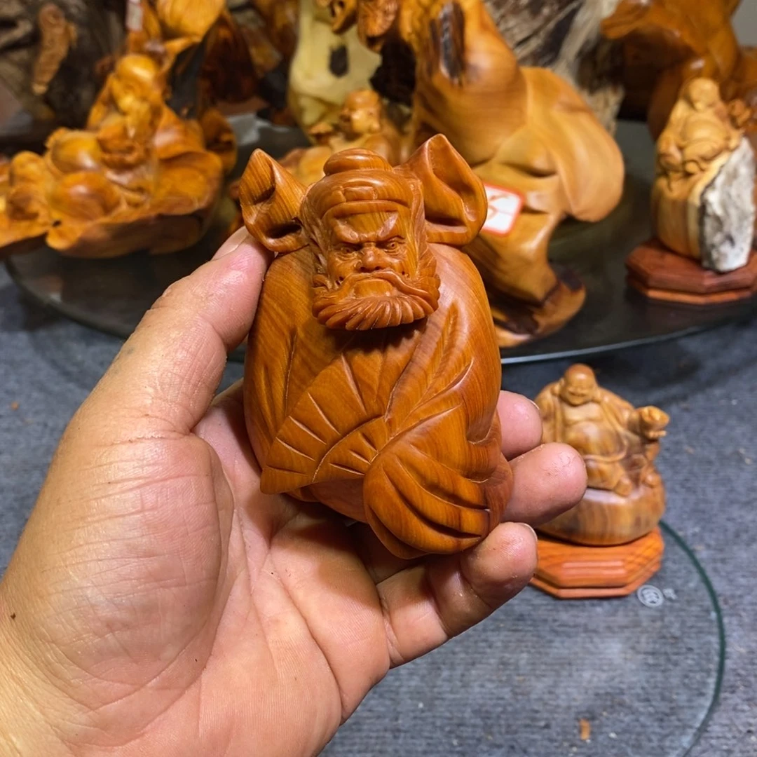 柏木（崖柏）木雕工艺品摆件
