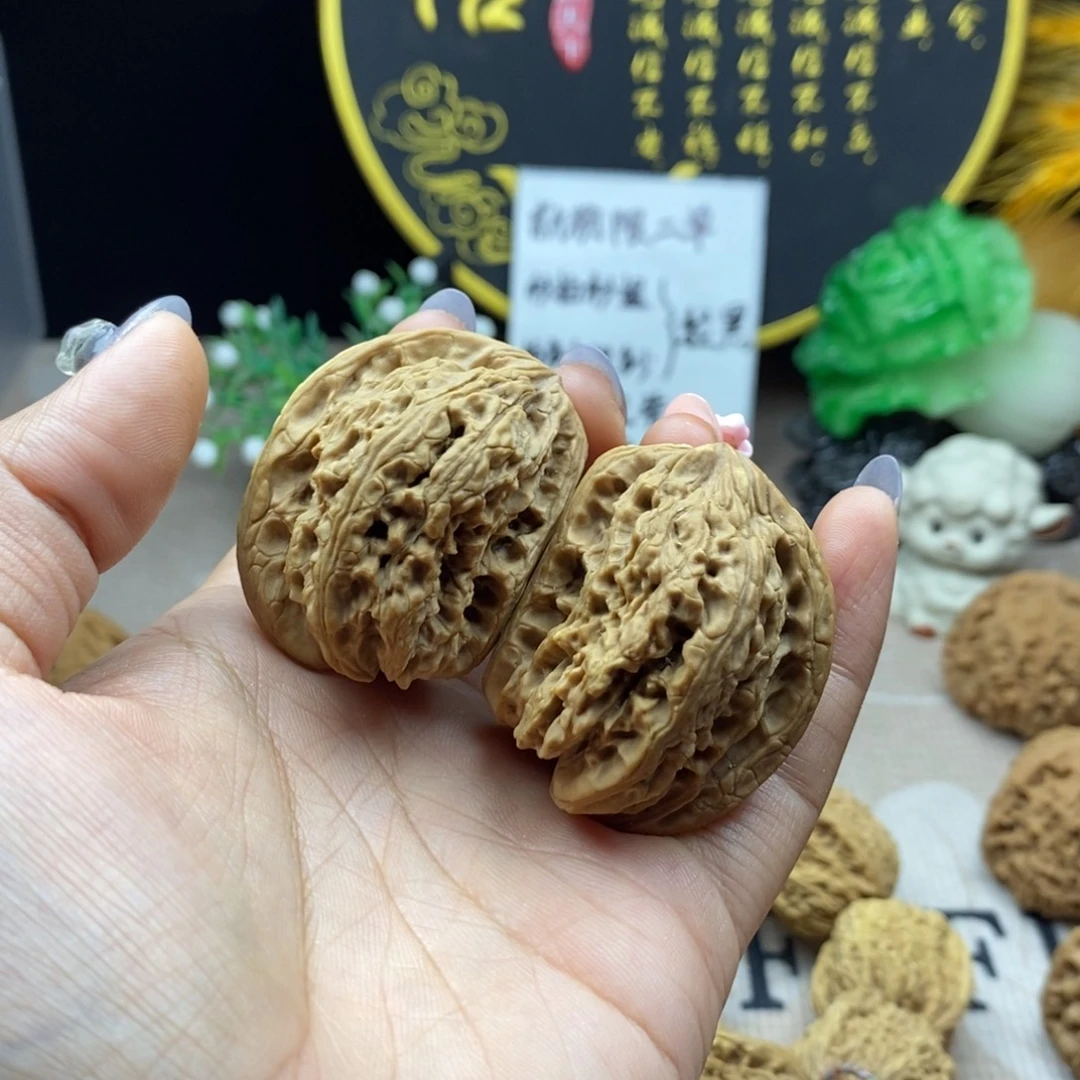 闪***手吊坠文玩核桃涿鹿