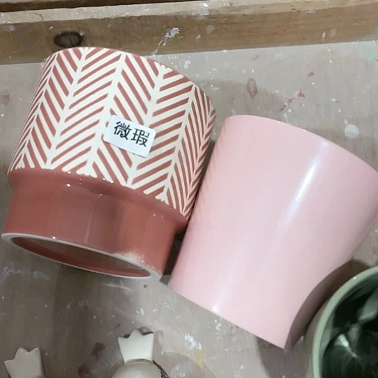 陶瓷外贸尾货多肉绿植陶瓷花盆