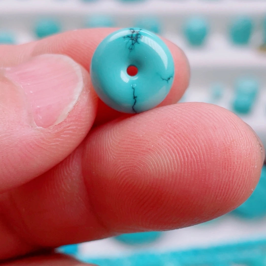 绿松石未镶嵌吊坠(不含链)