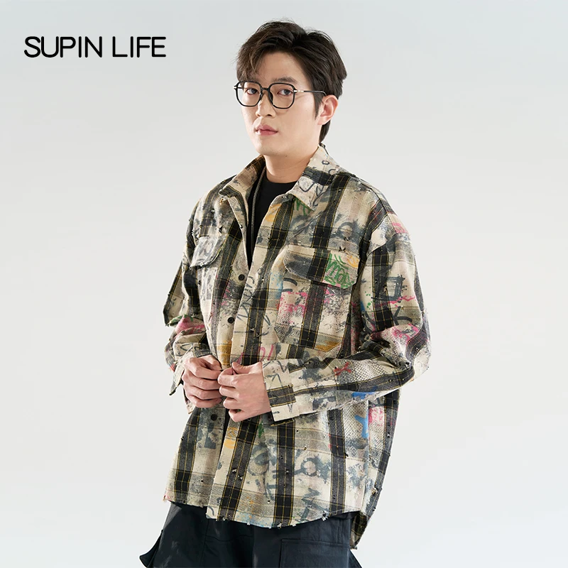 【SUPIN LIFE】25年春季新款衬衫SPACS511110AM