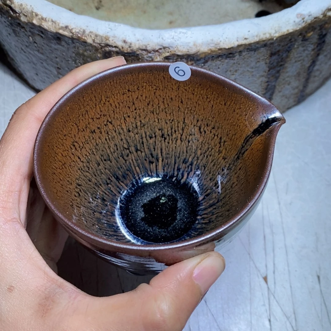 茶盏J**龙窑柴烧建盏6