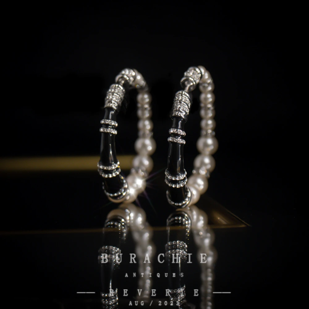 铜合金仿水晶耳饰 【1399】周年珍藏英｜经典原标克拉款CrownFrett