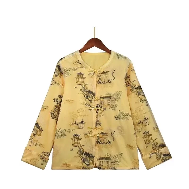 030【漫语】2024新秋夏款出水芙蓉刺绣提花穿搭外套