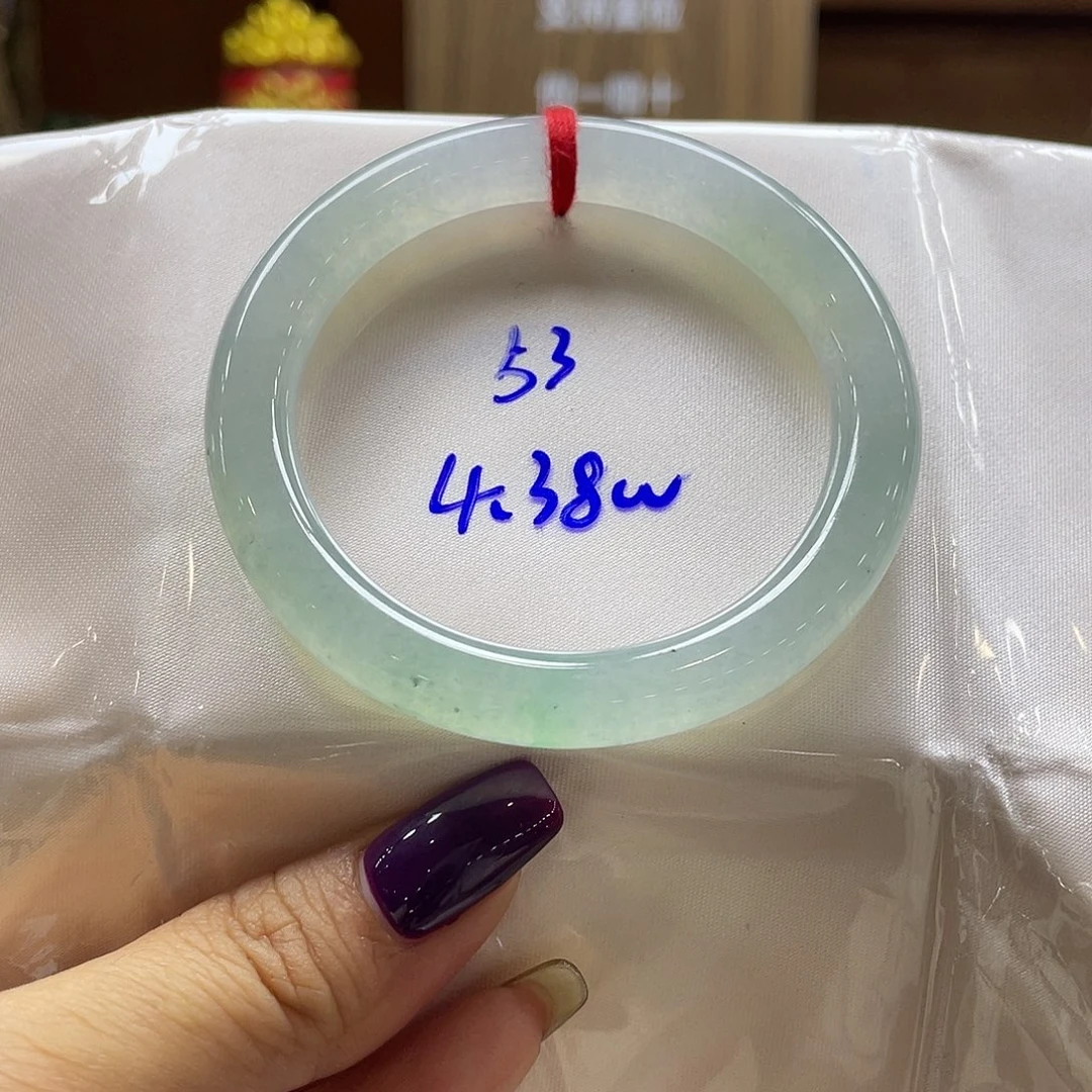 翡翠未镶嵌手镯36 号链接