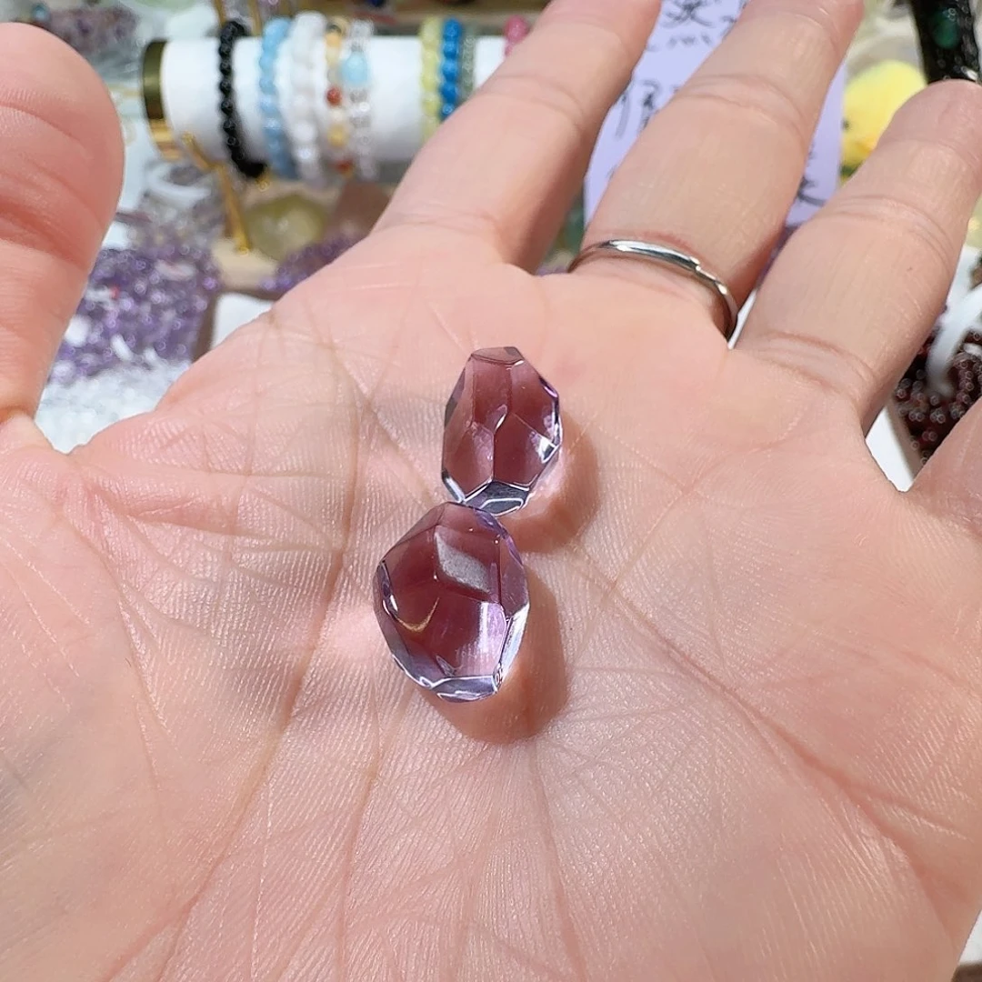 水晶手链未镶嵌紫水晶随行