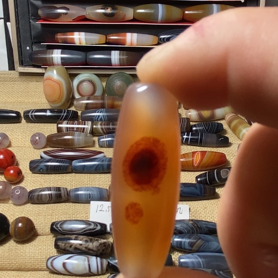 玛瑙/玉髓合金颈饰