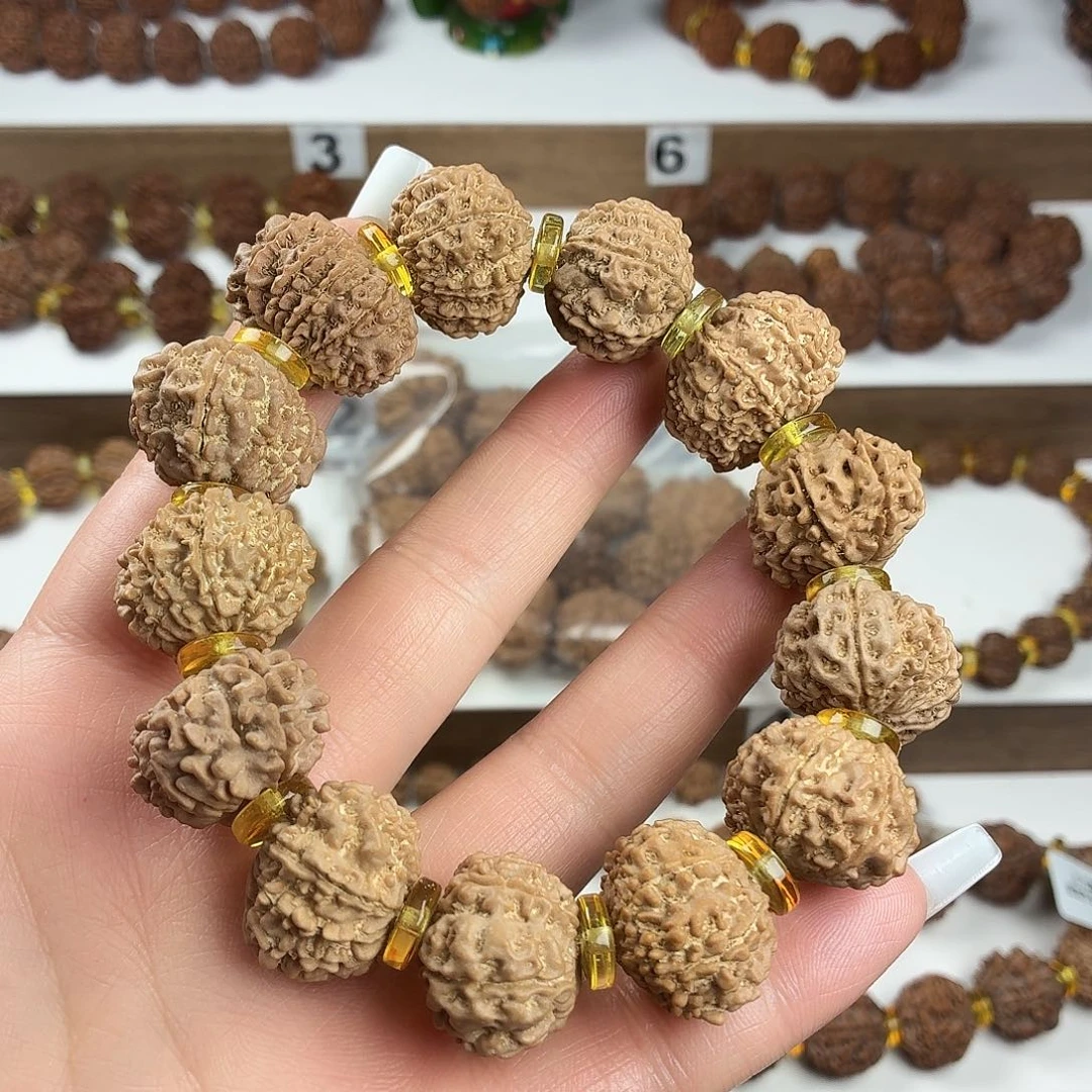 金刚菩提吊坠原生态10瓣