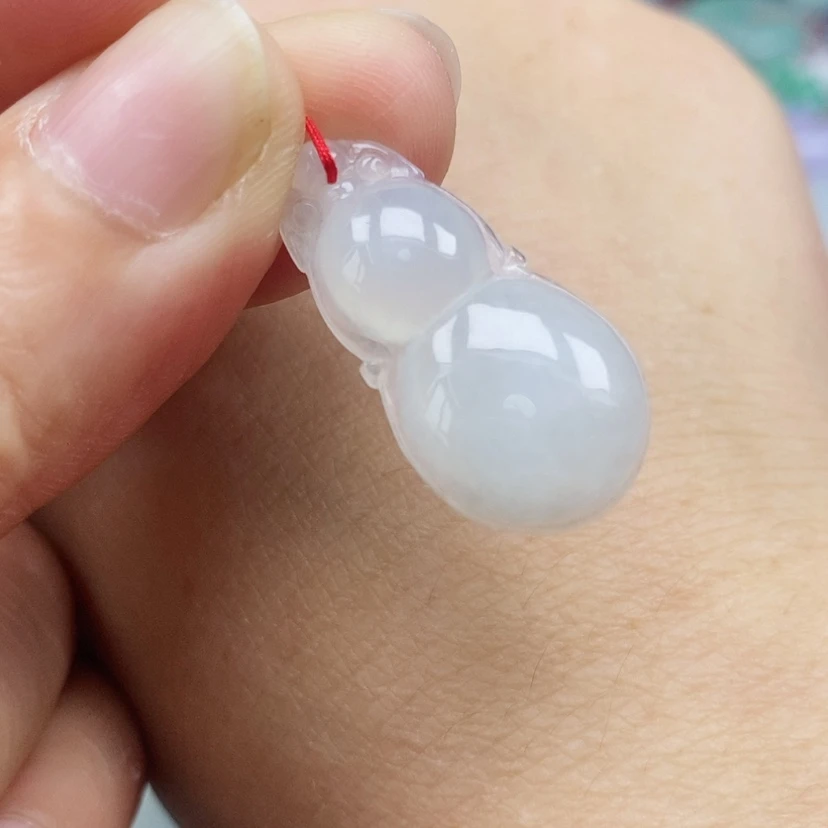 【闪购商品】翡翠未镶嵌颈饰天然翡翠A货葫芦