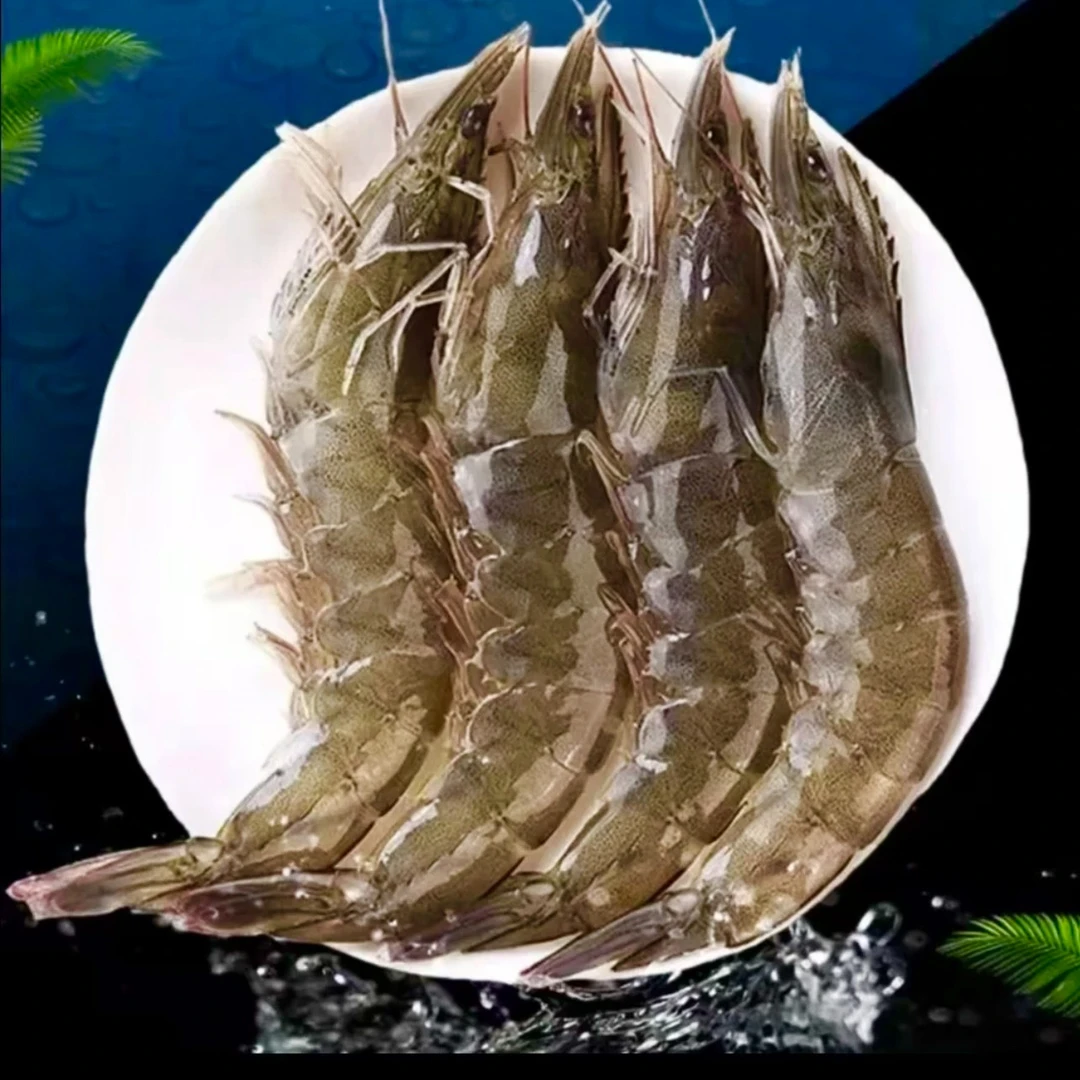 J3【20-30规格】大号海洋大虾4斤4包 活虾速冻 顺丰包邮