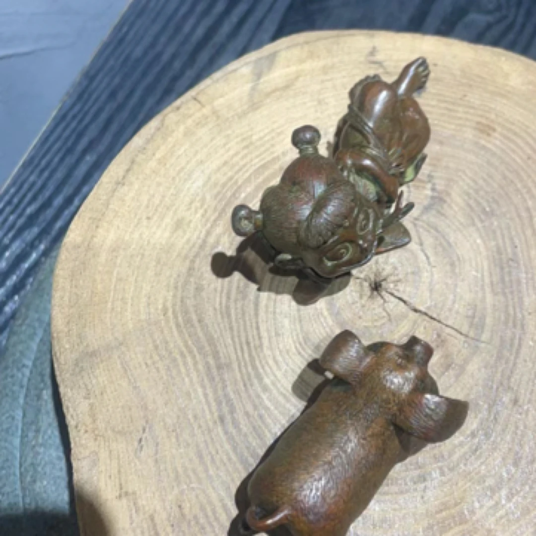 茶宠摆件紫铜摆件