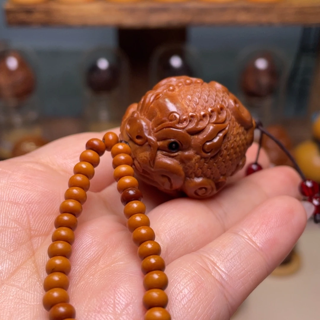 佛螺菩提吊坠祥云貔貅链子一套