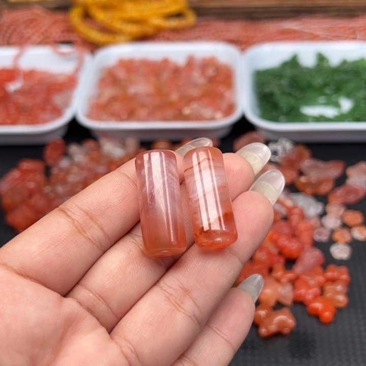 南红玛瑙未镶嵌吊坠(不含链)