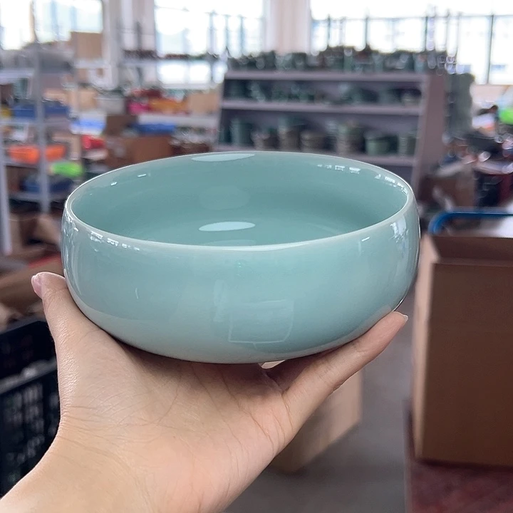 龙泉云间青瓷小米茶器