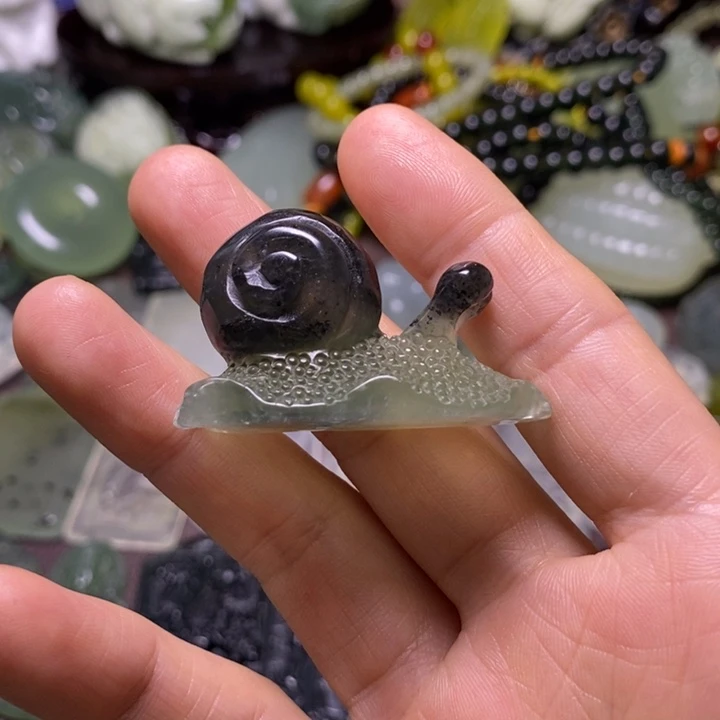 岫玉未镶嵌岫玉颈饰