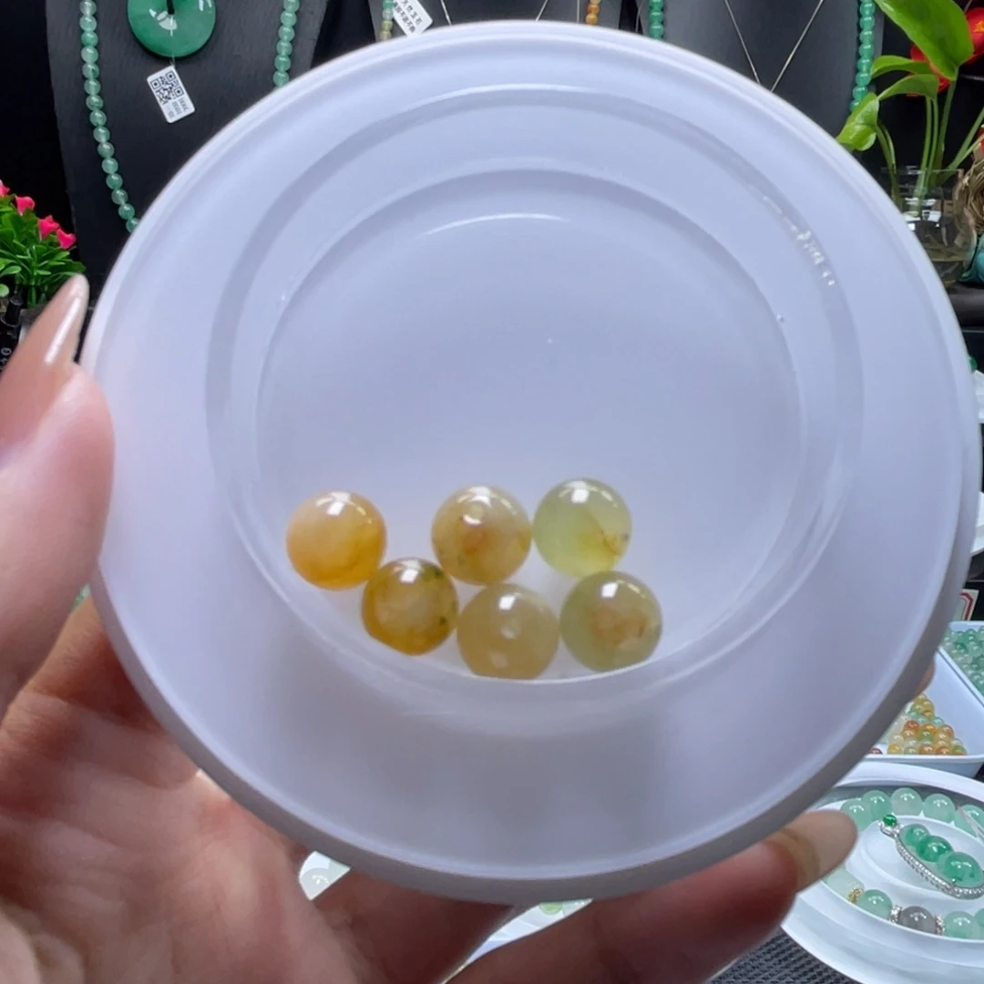 不***…未镶嵌手串石英质玉（非洲翠）