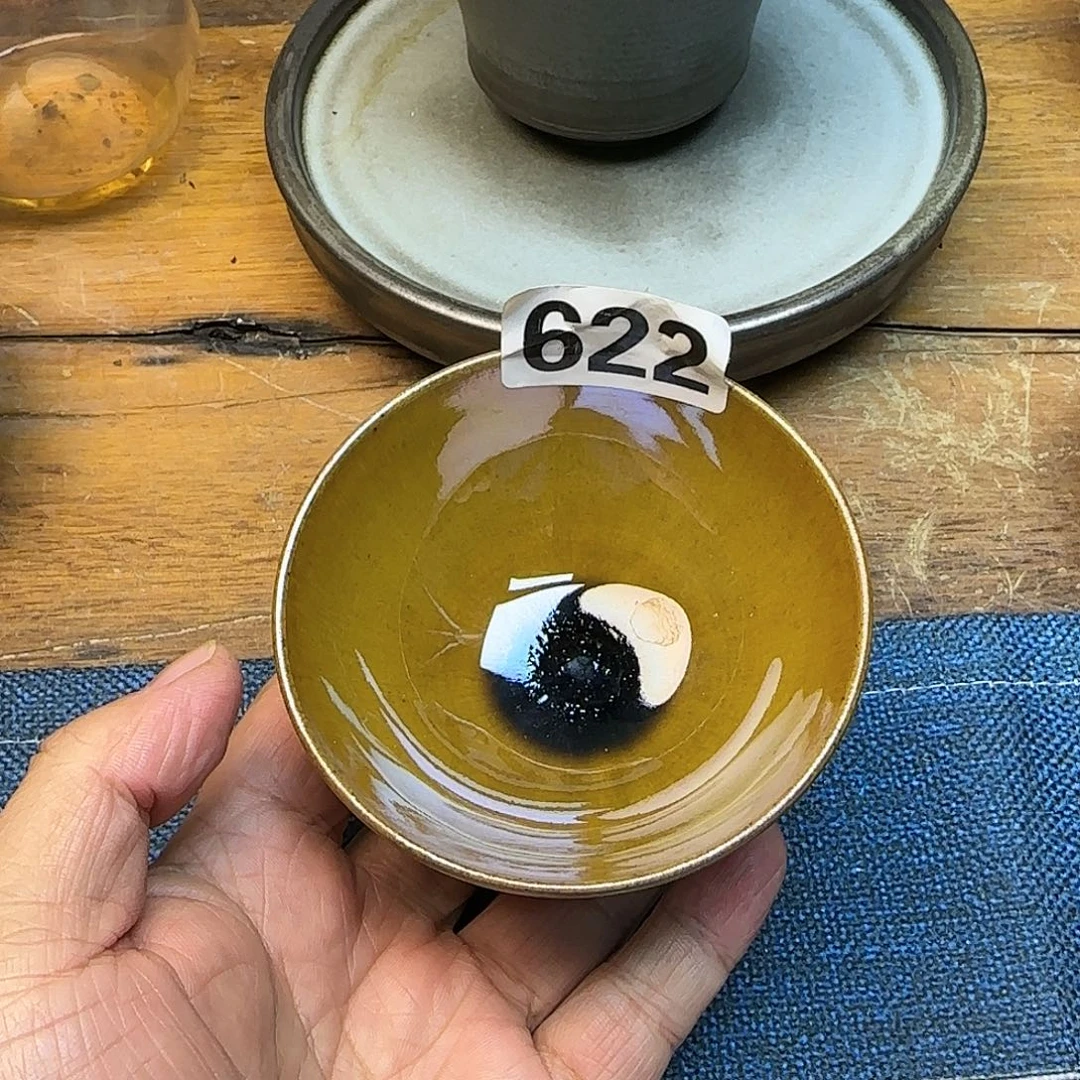 茶盏建盏杯建盏龙窑柴烧杯