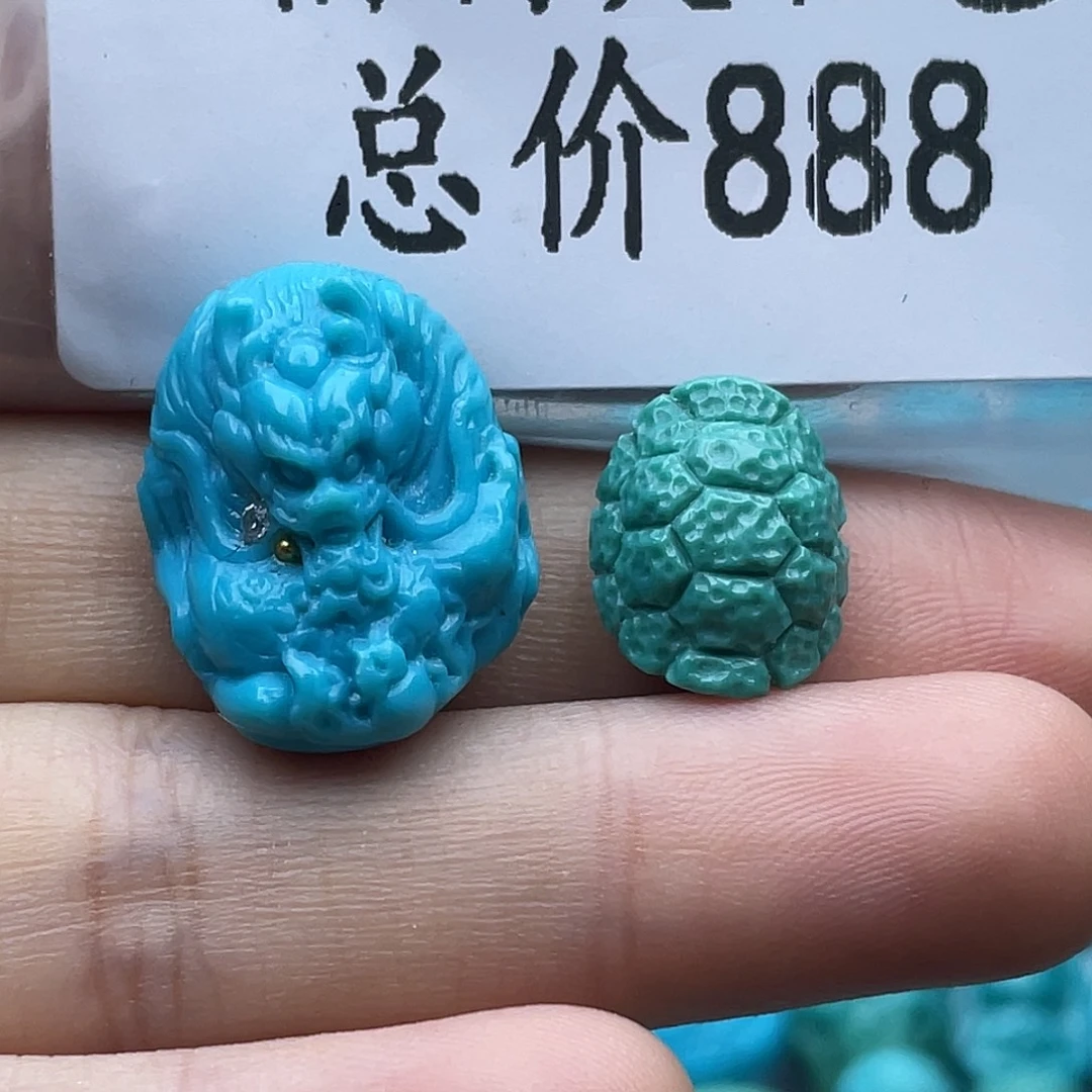 绿松石未镶嵌珠宝奇石