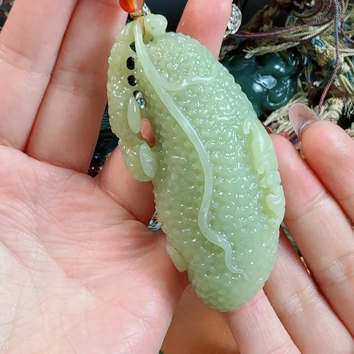 和田玉把件未镶嵌