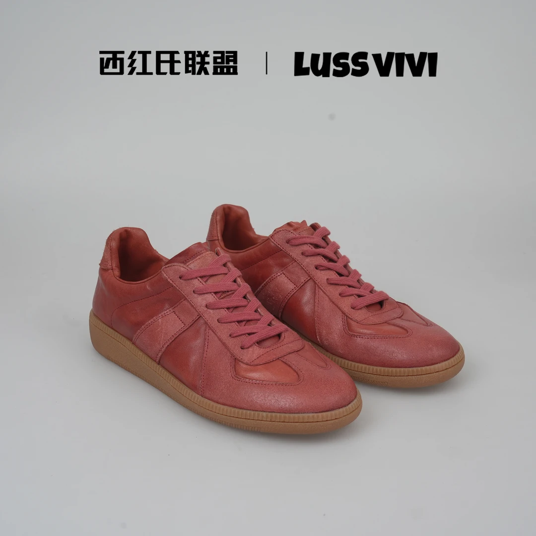 【西红氏联盟】进口水洗马皮轻奢百搭德迅鞋V22B842406-6跟高2.5cm