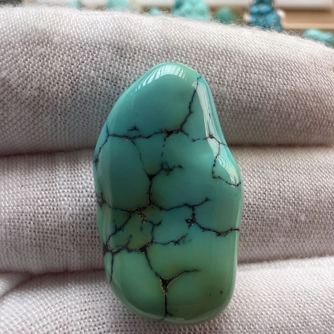 绿松石未镶嵌配饰16*27.5