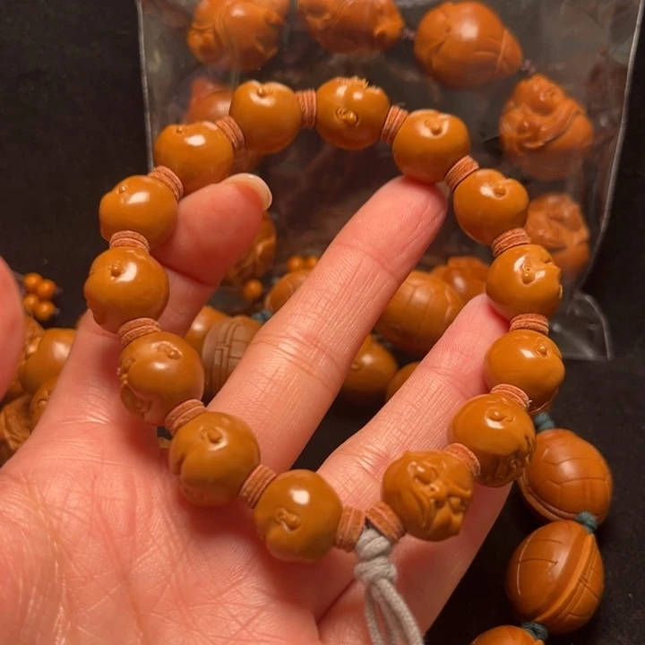 勇***前橄榄核手串百态14