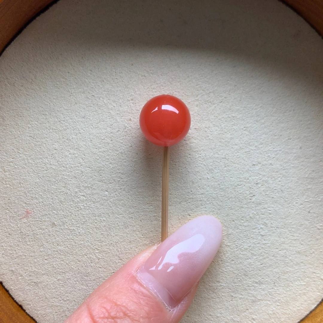 南红玛瑙未镶嵌保山天然原矿南红11mm+单珠