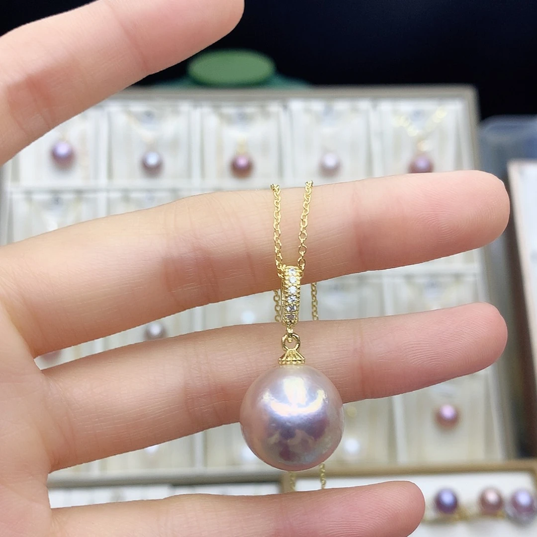 淡水珍珠颈饰合金