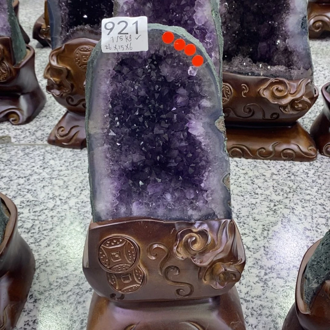 未镶嵌珠宝半成品紫晶921