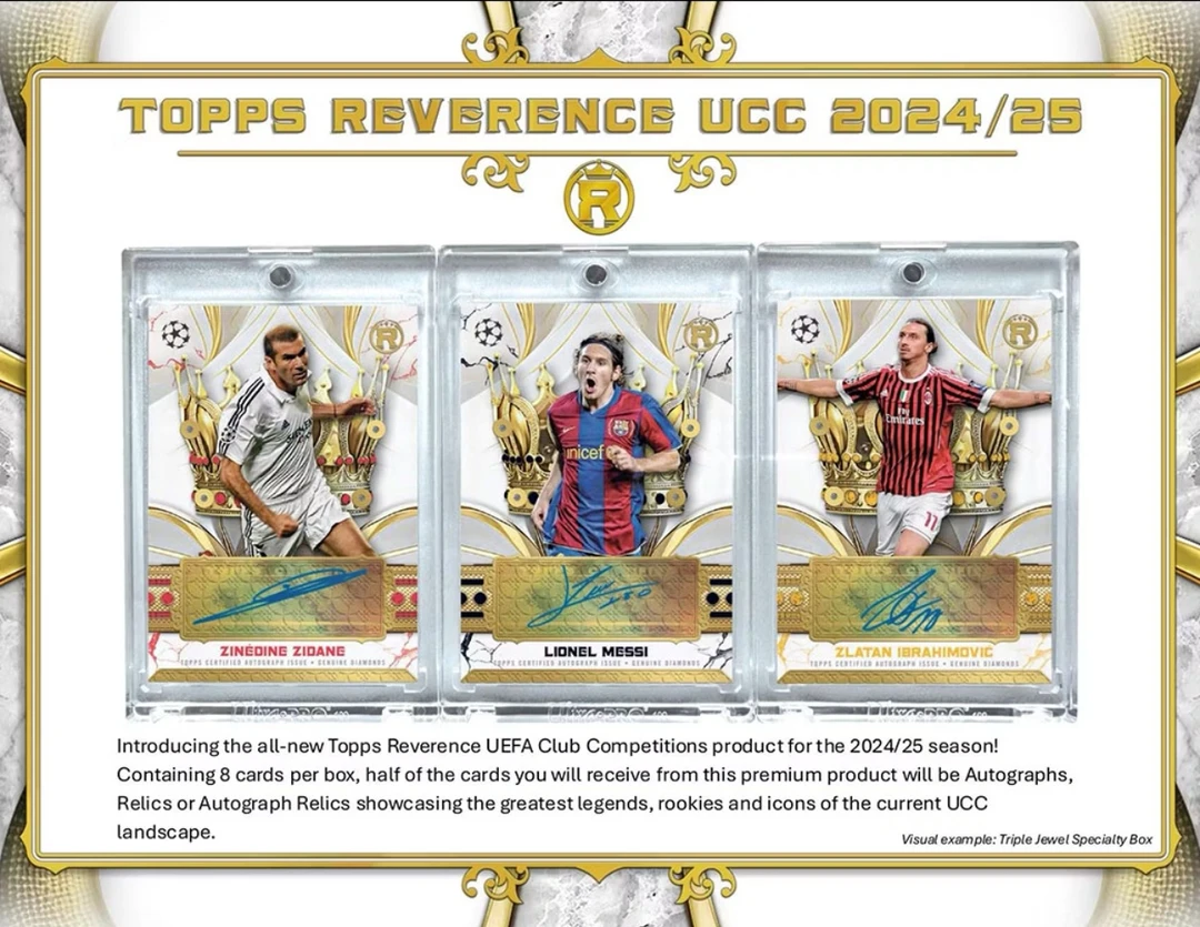 24/25 topps 高端系列 尊崇 Reverence 足球球星卡 寻找 签字