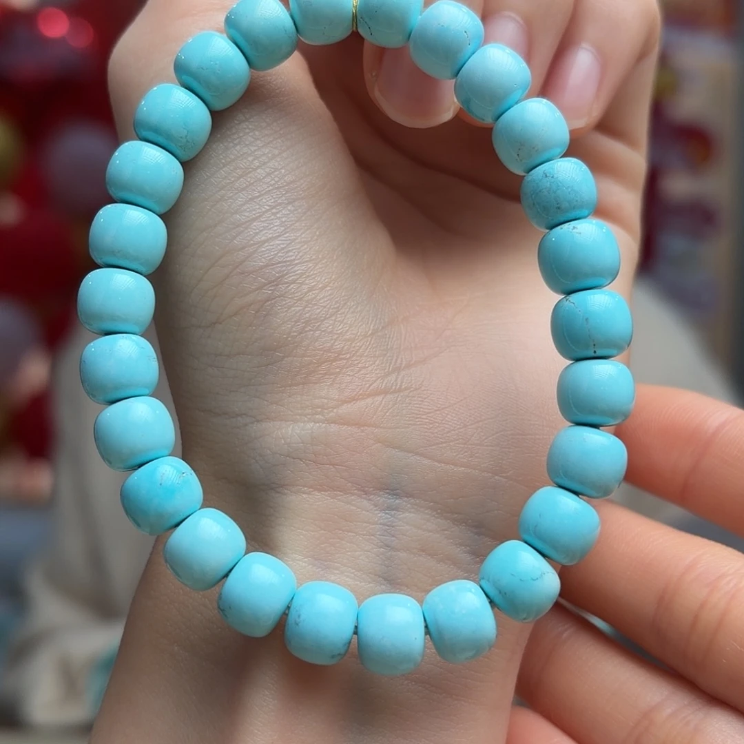 绿松石未镶嵌颈饰