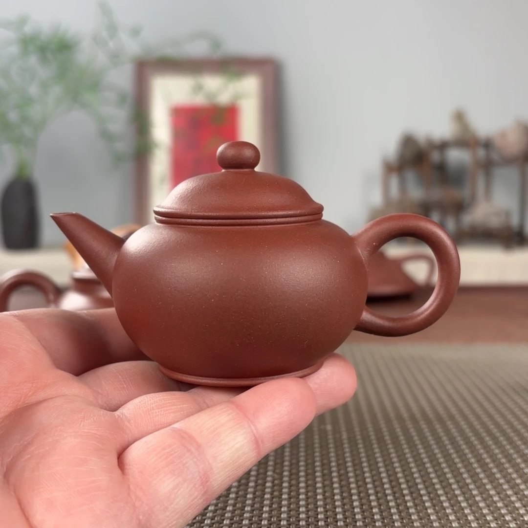 紫砂茶壶黄龙山原矿紫砂壶100