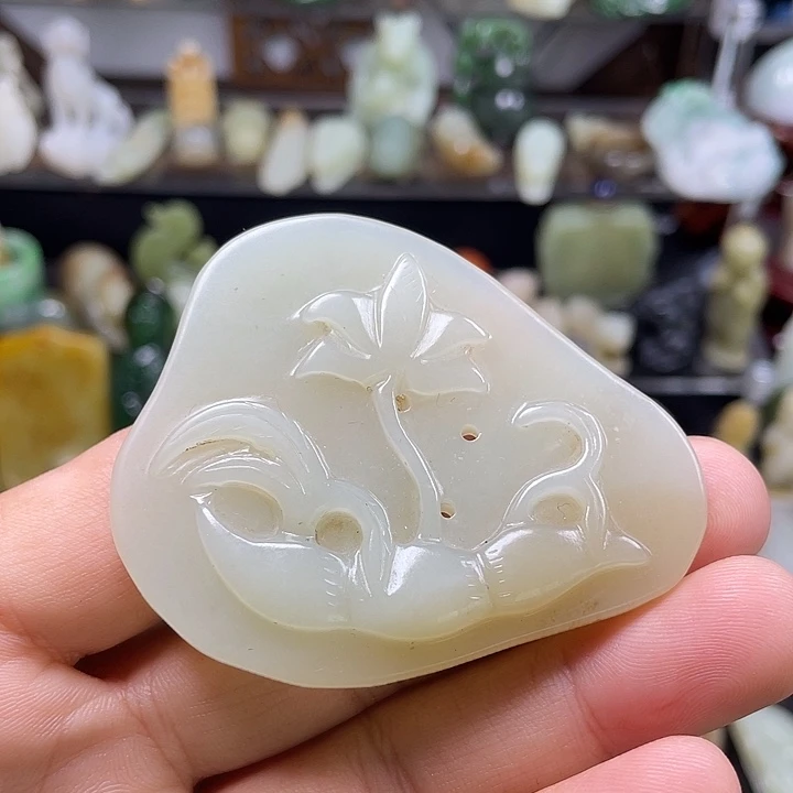 和田玉（糖玉）未镶嵌颈饰