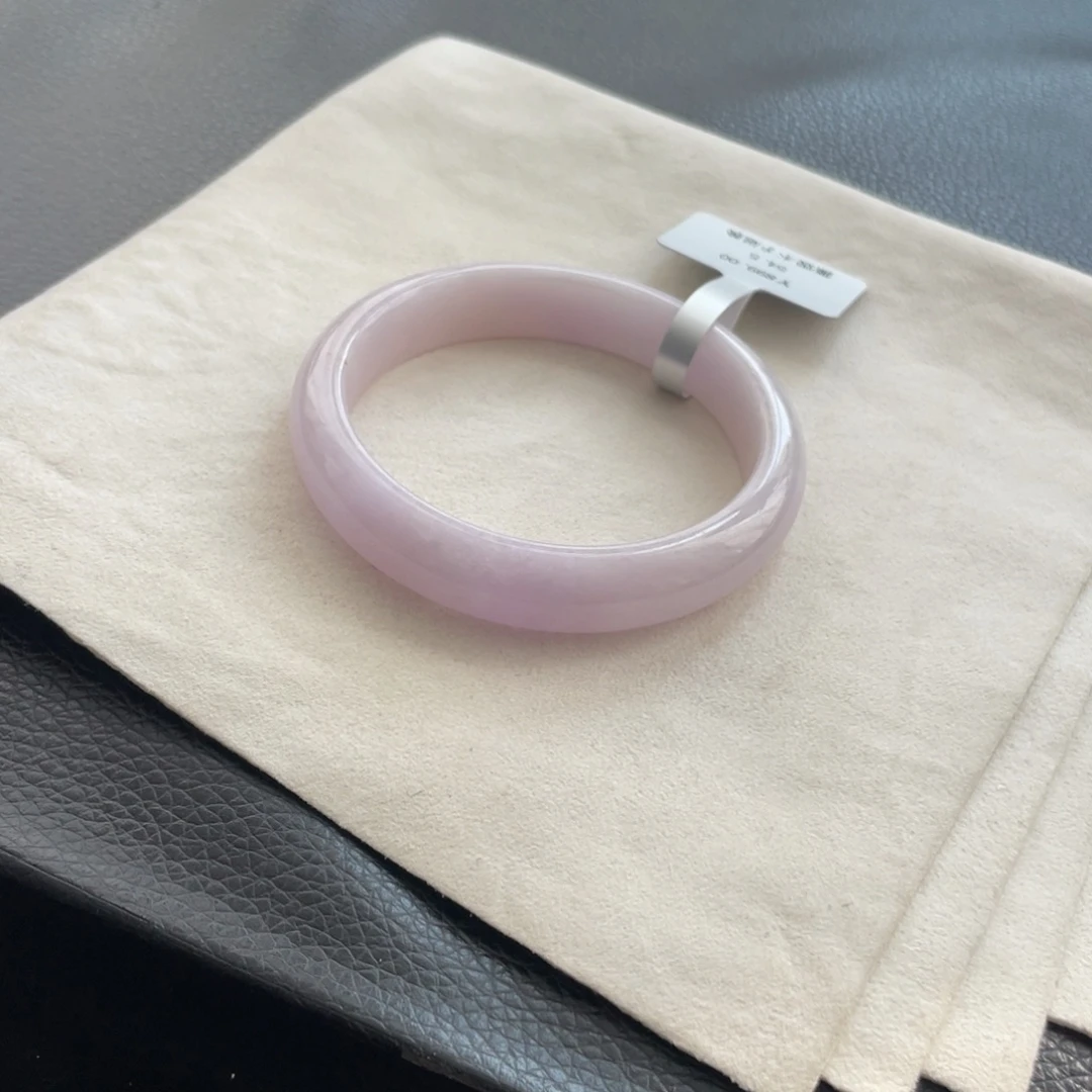 翡翠未镶嵌手镯纹54.5