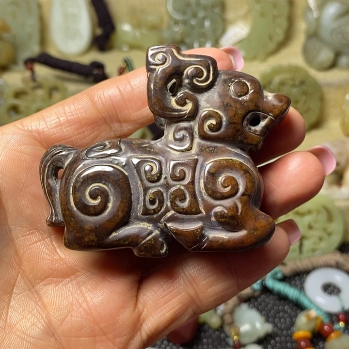 和田玉挂件未镶嵌度*