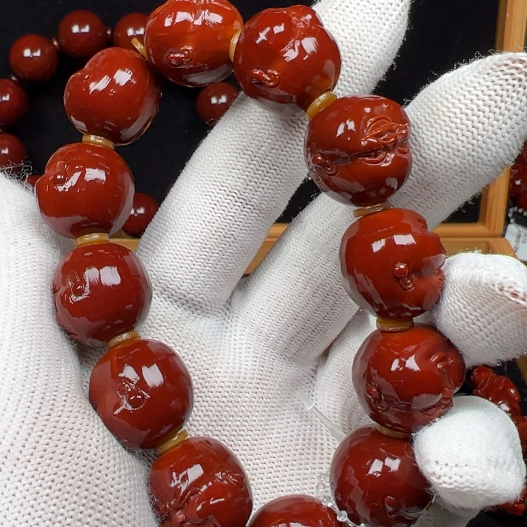 此***气橄榄核手串96456898789999