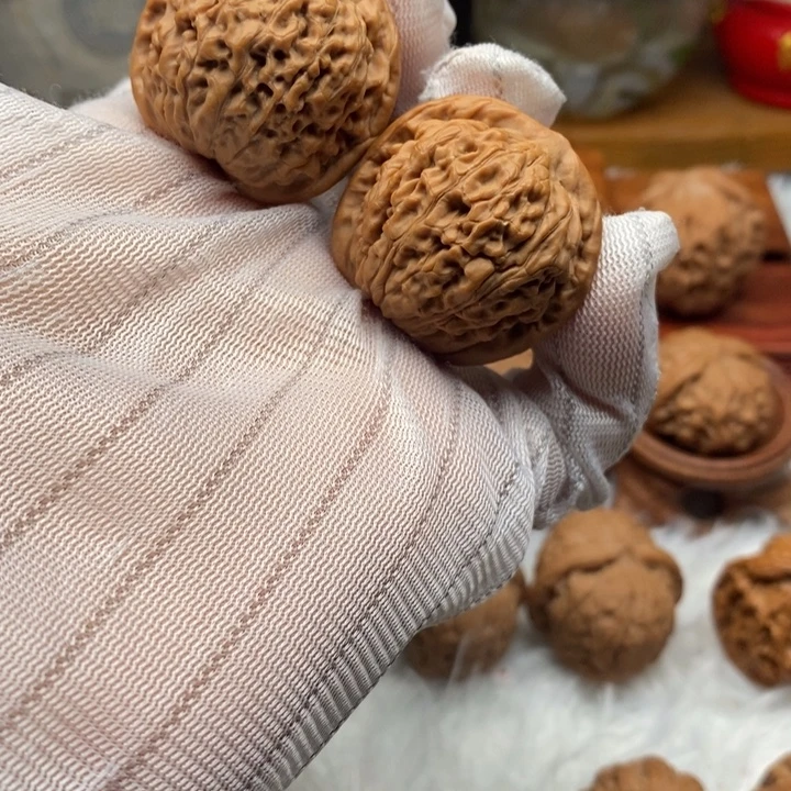 吊坠文玩核桃34尺寸莲花