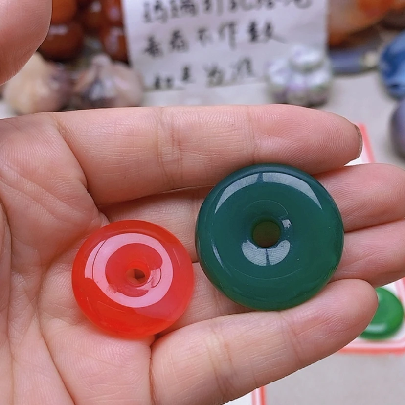 【闪购商品】未镶嵌玛瑙/玉髓珠宝半成品东***虫