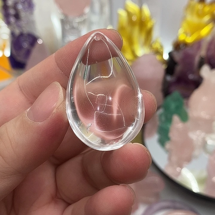 摆件水晶未镶嵌水晶有瑕